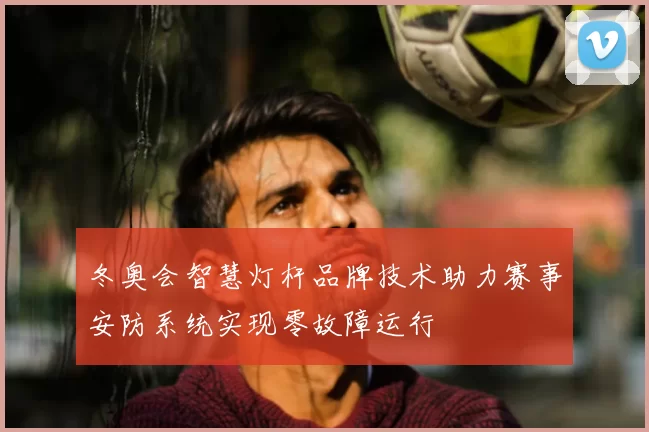 冬奥会智慧灯杆品牌技术助力赛事安防系统实现零故障运行